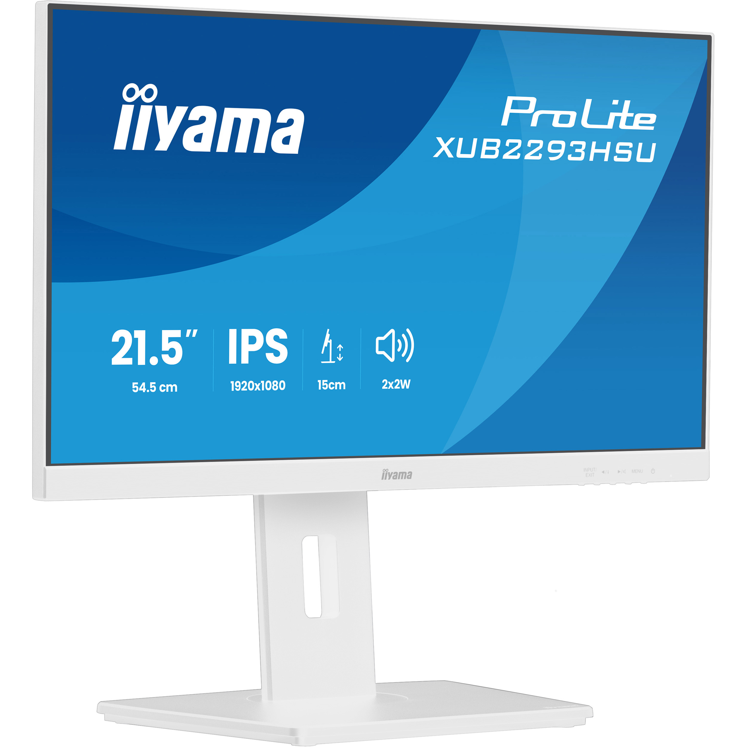Монитор 21.5" IIYAMA ProLite XUB2293HSU-W7