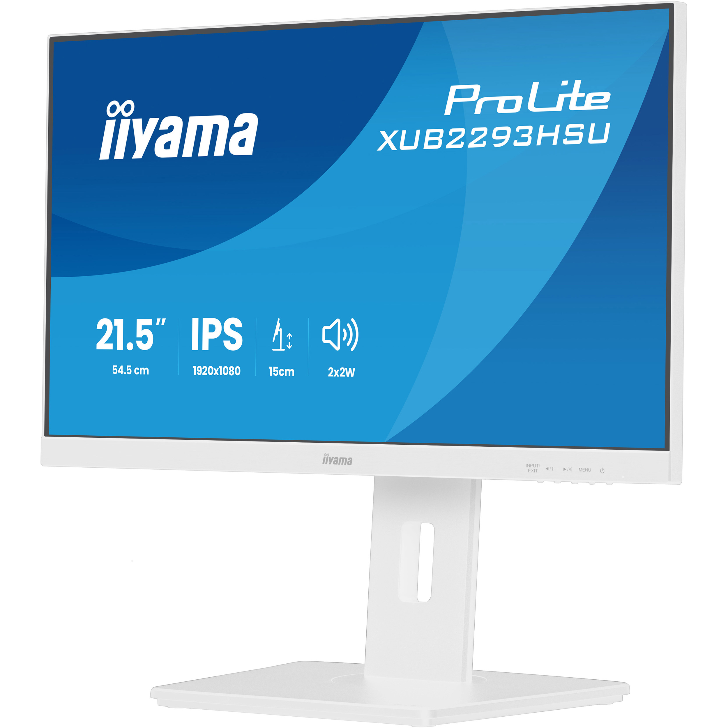 Монитор 21.5" IIYAMA ProLite XUB2293HSU-W7