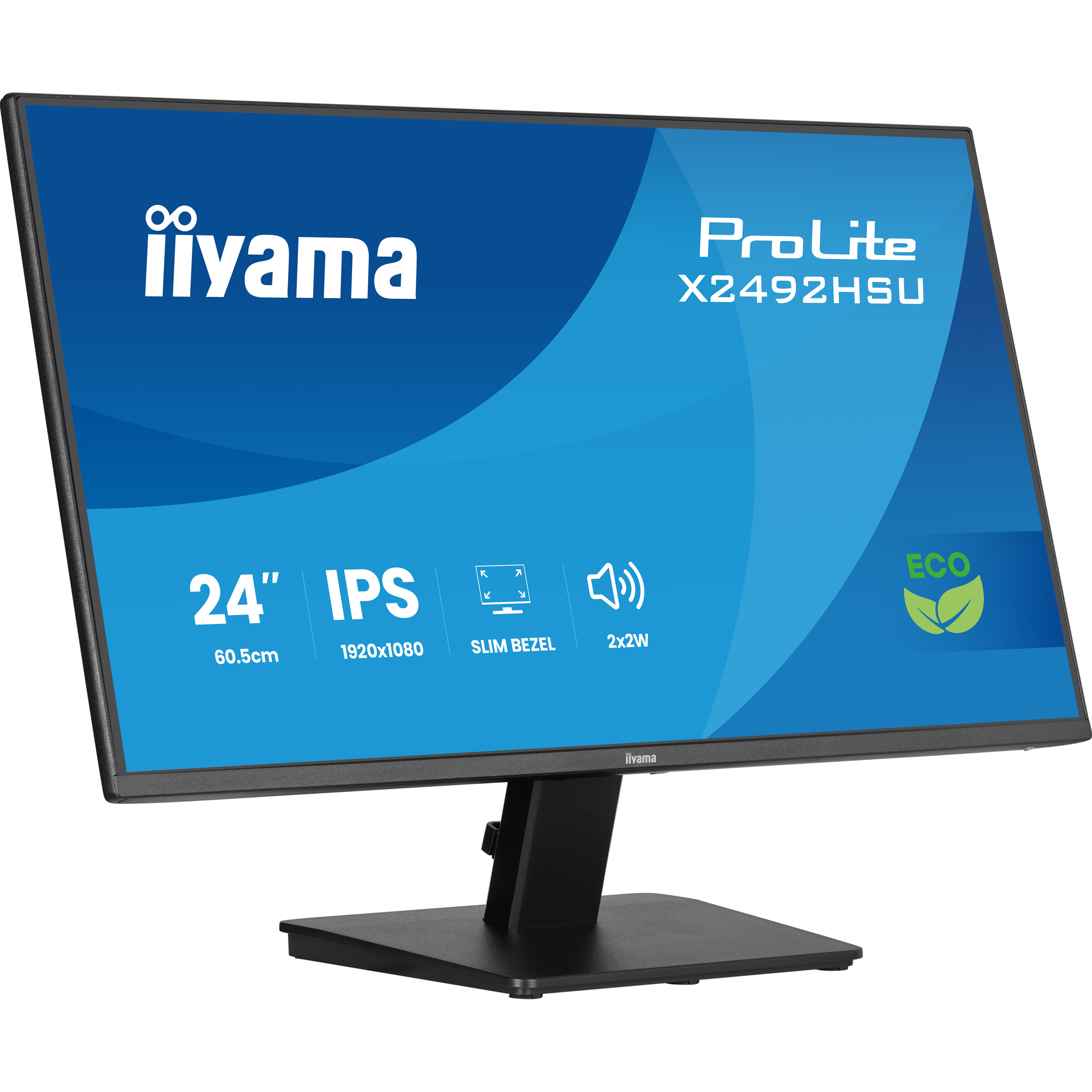 Монитор 24" IIYAMA ProLite X2492HSU-B1