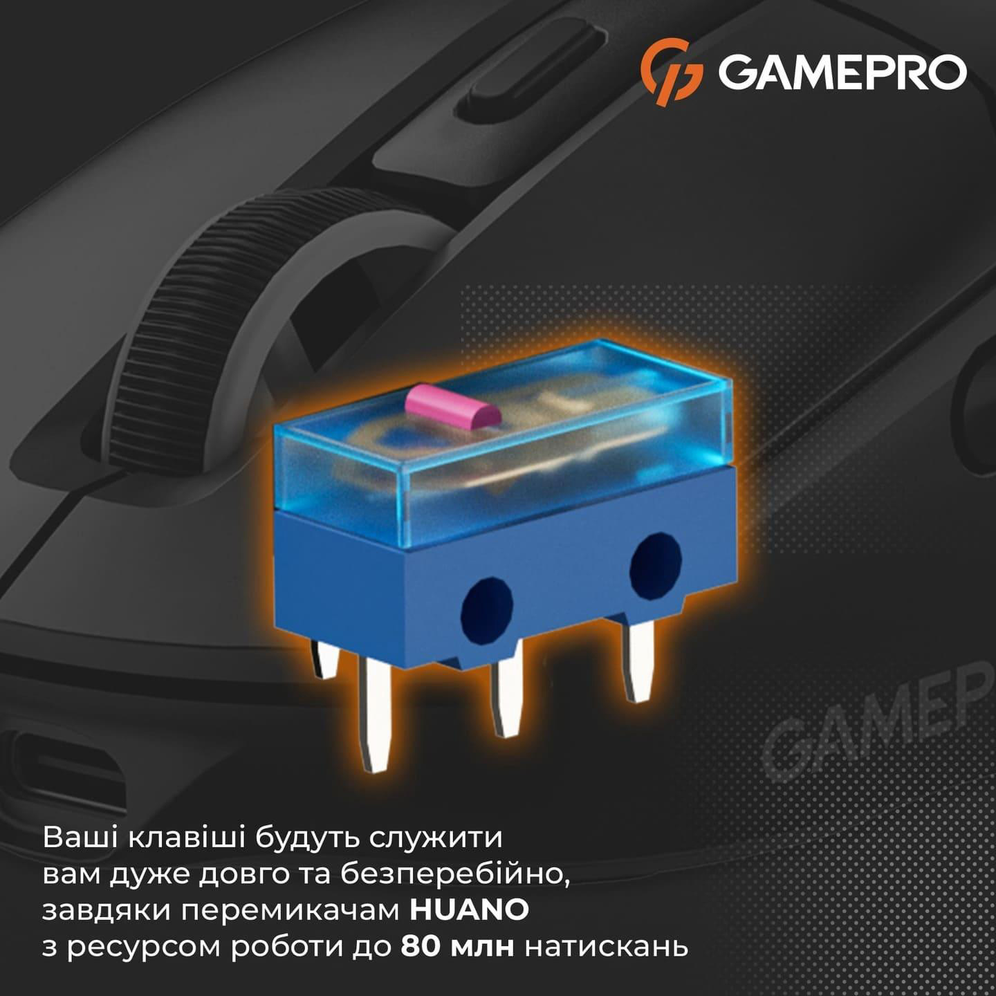 Мышь игровая GAMEPRO Genesis Airmaster GM167 Black