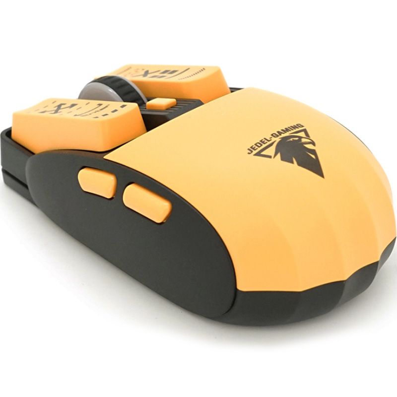 Миша ігрова JEDEL WD149 Black/Yellow