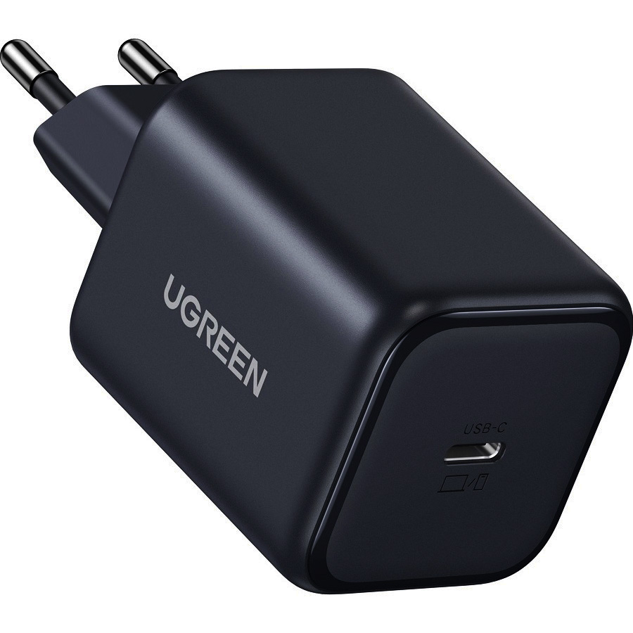 Зарядний пристрій UGREEN X524 GaN 45W 1xUSB-C Fast Charger Set Black w/Type-C cable (65054)