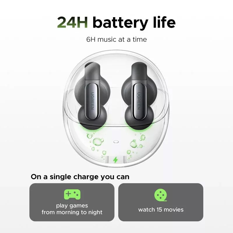 Навушники UGREEN WS210 HiTune S5 Black (45760)