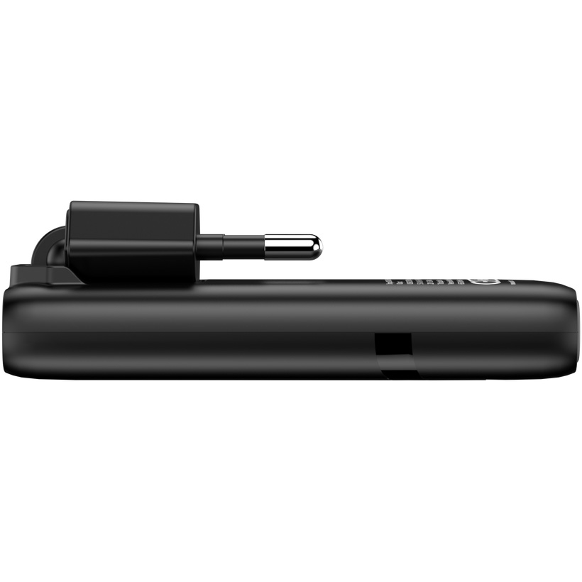 Зарядний пристрій VERBATIM Fold 'n' Go GaN 65W 2xUSB-C, PD3.0 Black