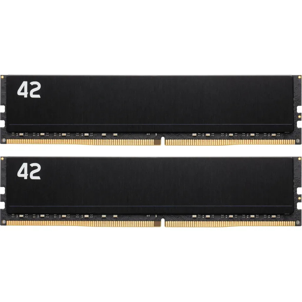 Модуль пам'яті EXCELERAM 42-Series DDR4 DDR4 3200MHz 16GB Kit 2x8GB (E-42-002D-16)