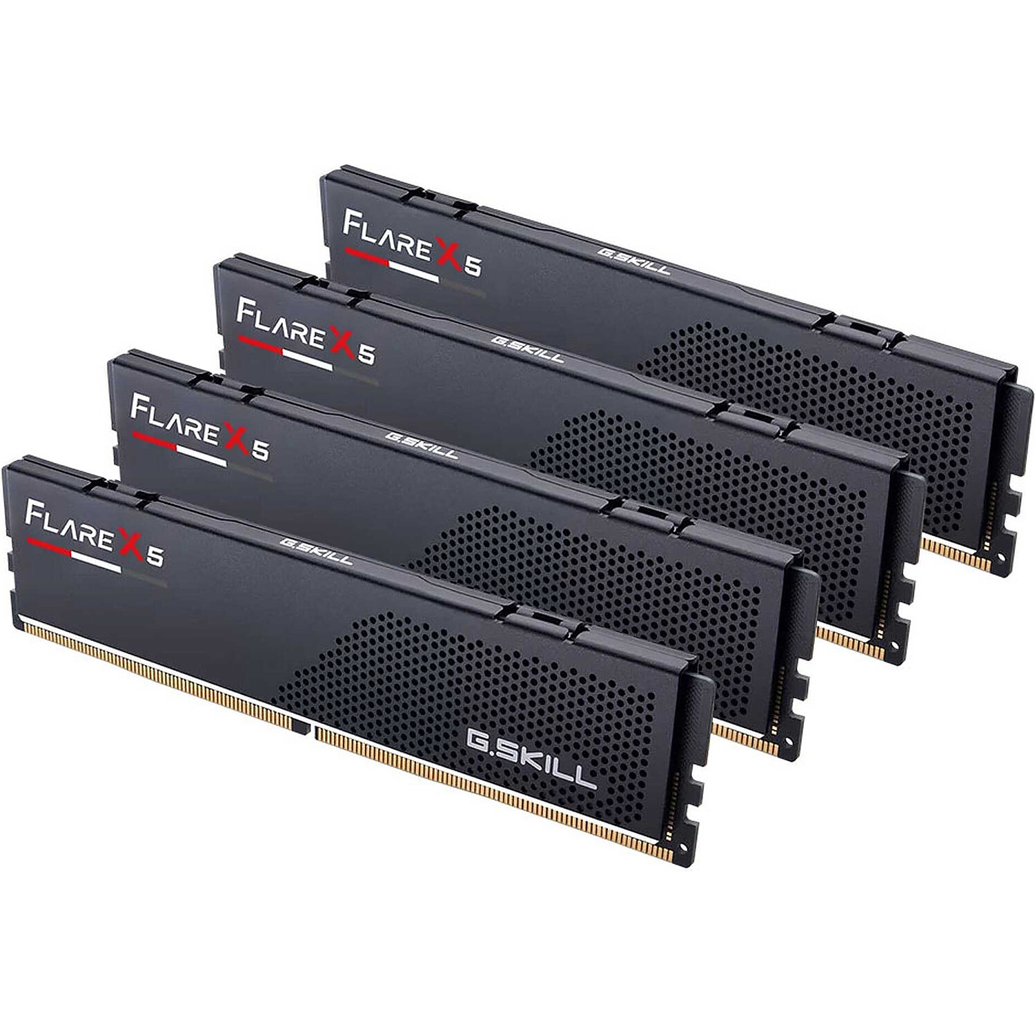 Модуль пам'яті G.SKILL Flare X5 DDR5 6000MHz 256GB Kit 4x64GB Matte Black (F5-6000J3444F64GX4-FX5)