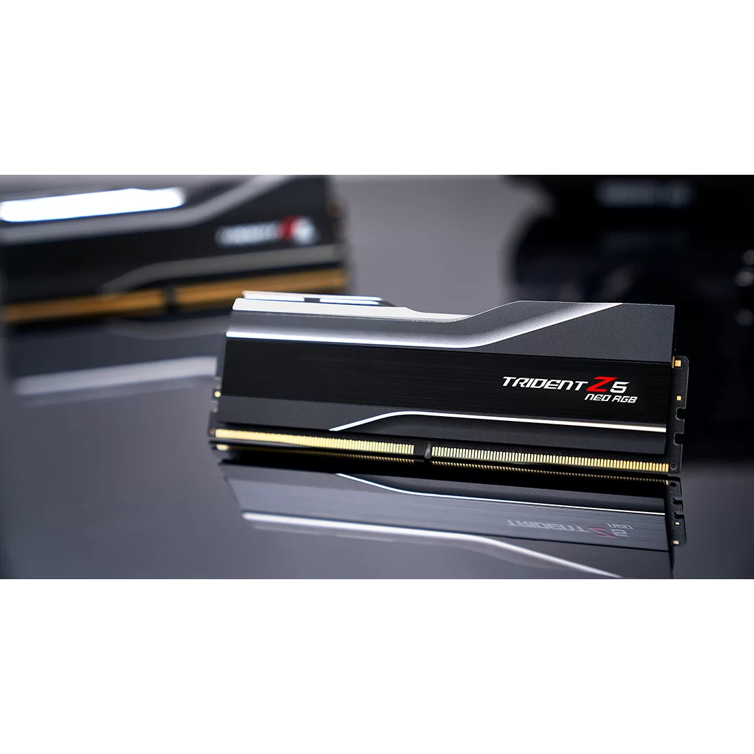 Модуль пам'яті G.SKILL Trident Z5 Neo RGB DDR5 6000MHz 256GB Kit 4x64GB Matte Black (F5-6000J3644D64GX4-TZ5NR)