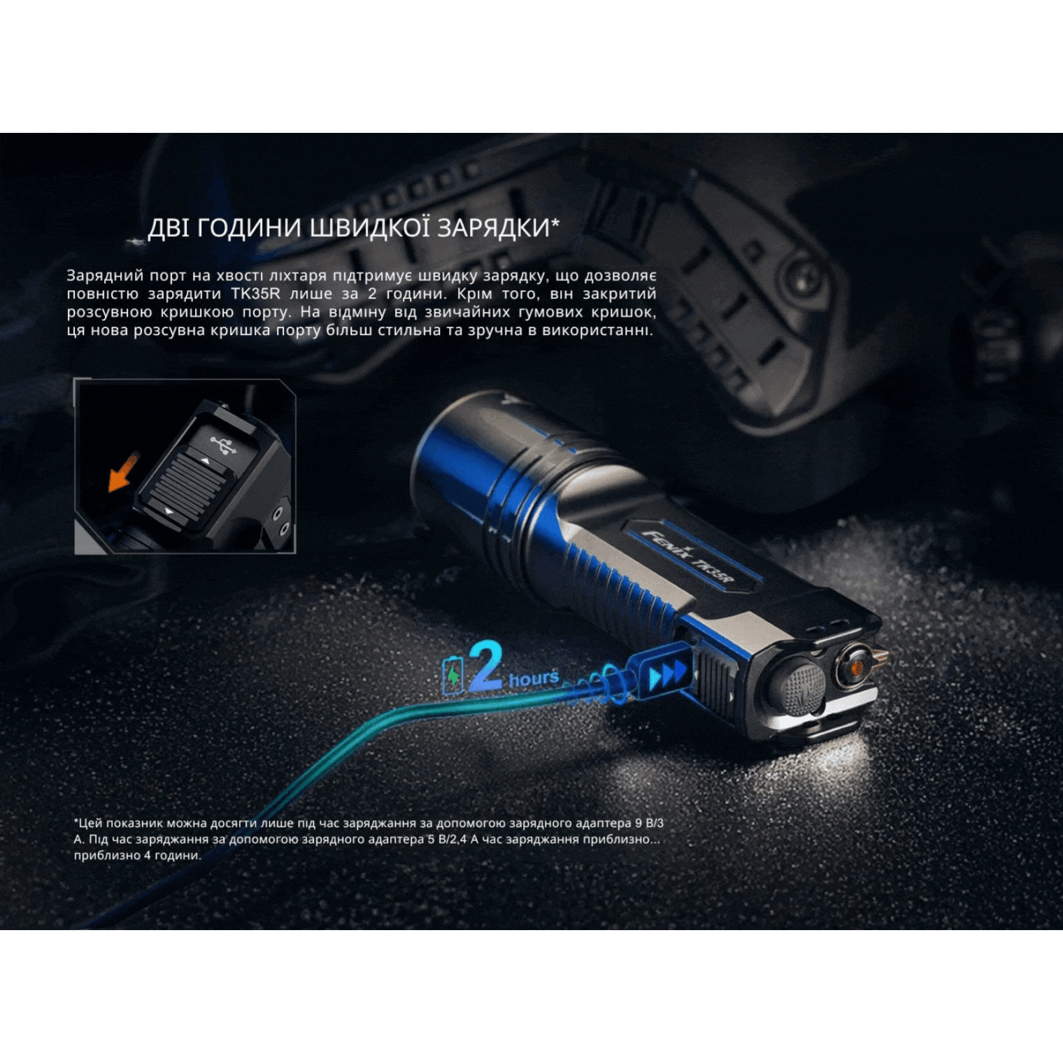 Фонарь тактический FENIX TK35R