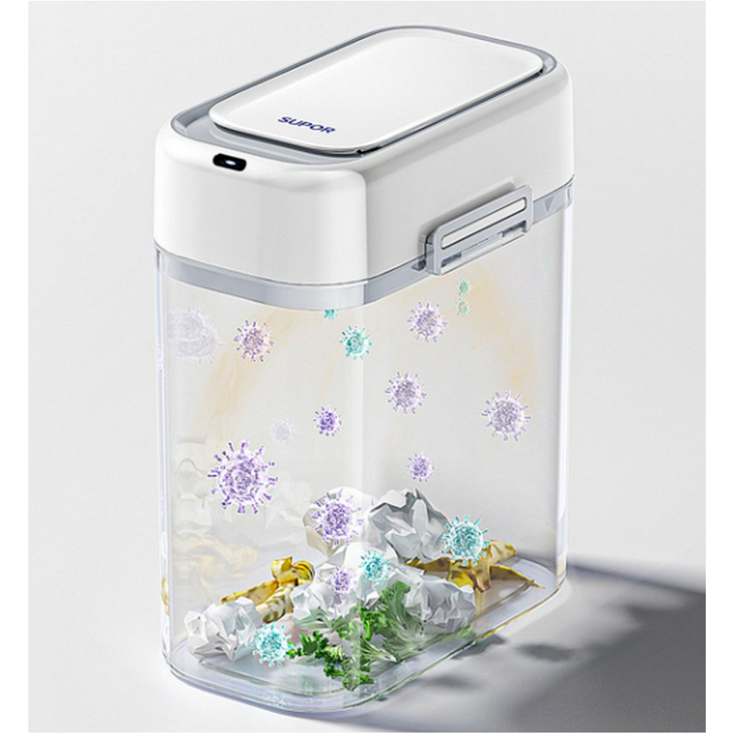 Умная корзина для мусора Xiaomi SUPOR Smart Sensor TC-Z8 9L White