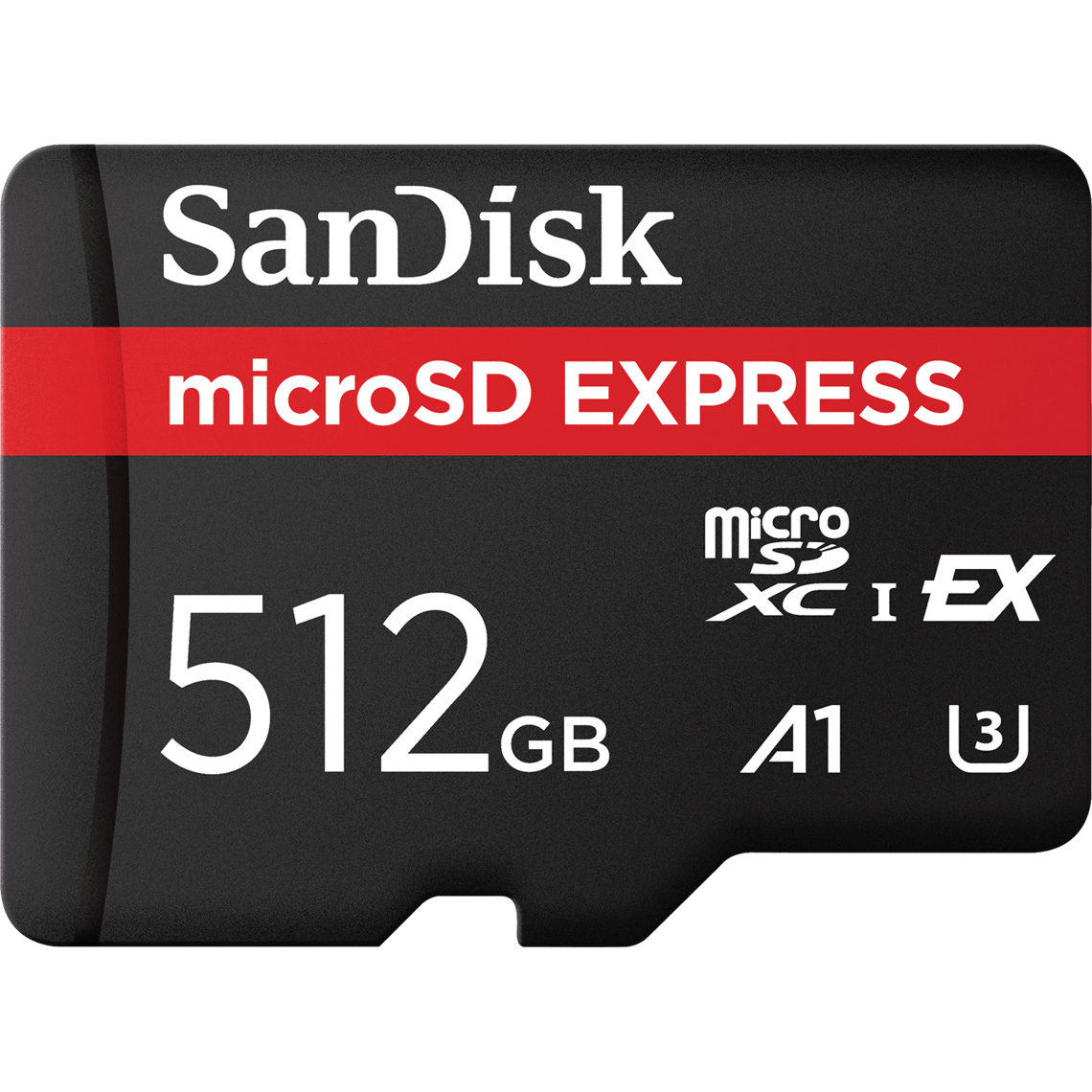 Карта пам'яті SANDISK microSDXC Express 512GB UHS-I U3 A1 Class 10 (SDSQXFN-512G-GN4NN)