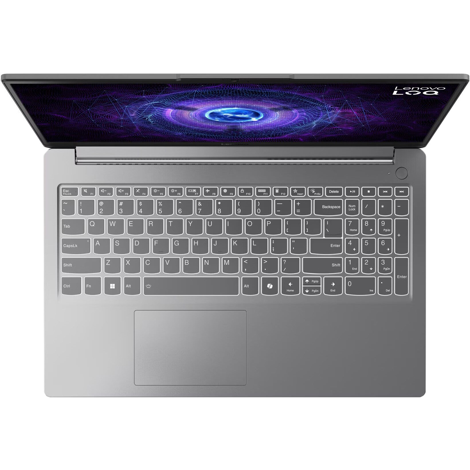 Ноутбук LENOVO LOQ 15IAX9 Luna Gray (83GS00U6RA)