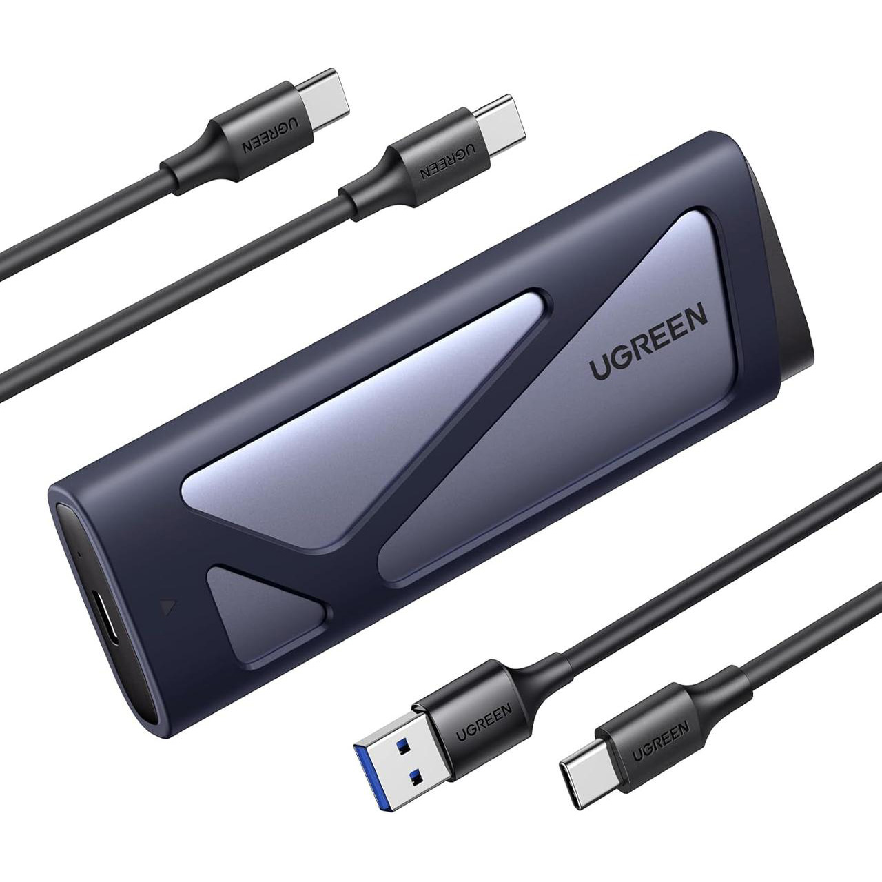 Карман внешний UGREEN CM767 NVMe SATA M.2 SSD to USB3.2 (15813)