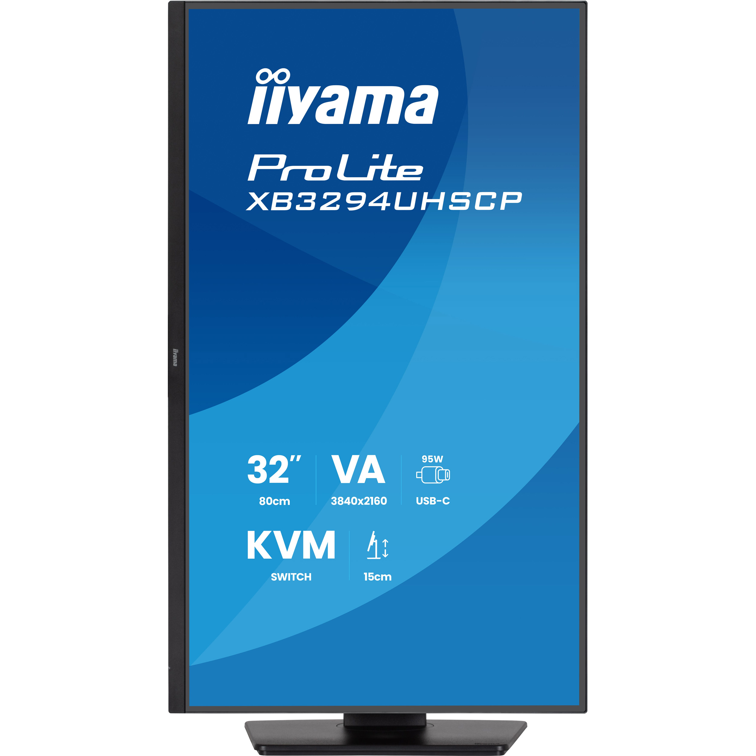 Монитор 31.5" IIYAMA ProLite XB3294UHSCP-B1