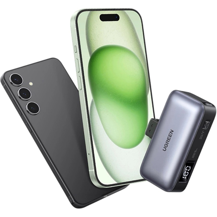 Повербанк UGREEN PB503 Mini 22.5W 5000mAh Gray (35338)