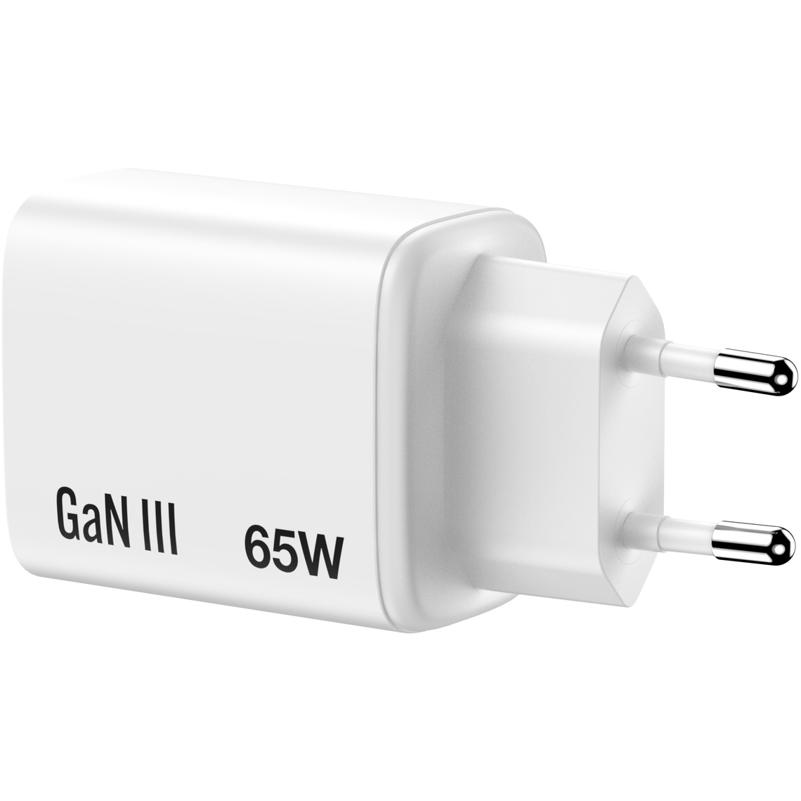 Зарядний пристрій VERBATIM Essentials GaN 65W 2xUSB-C, 1xUSB-A, PD3.0, QC3.0 White