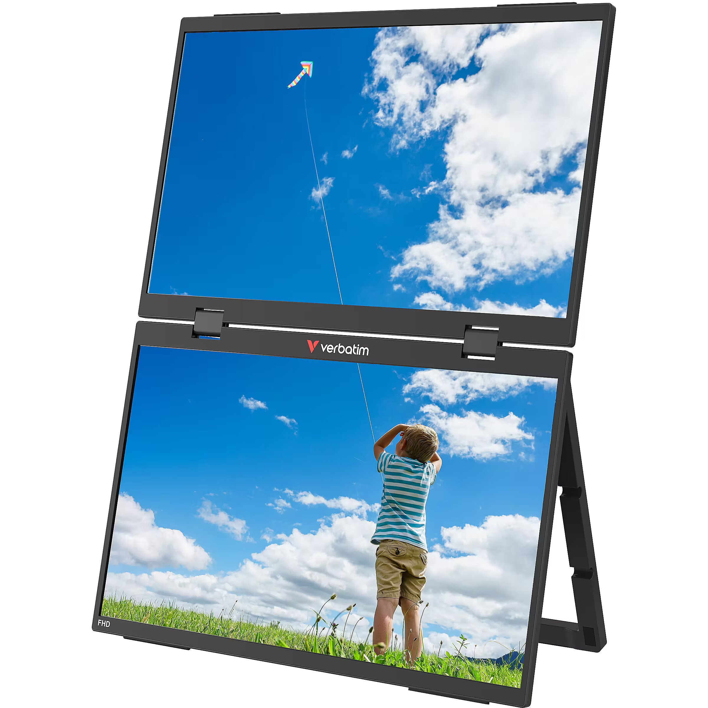 Портативний монітор 15.6" VERBATIM Dual Portable Monitor