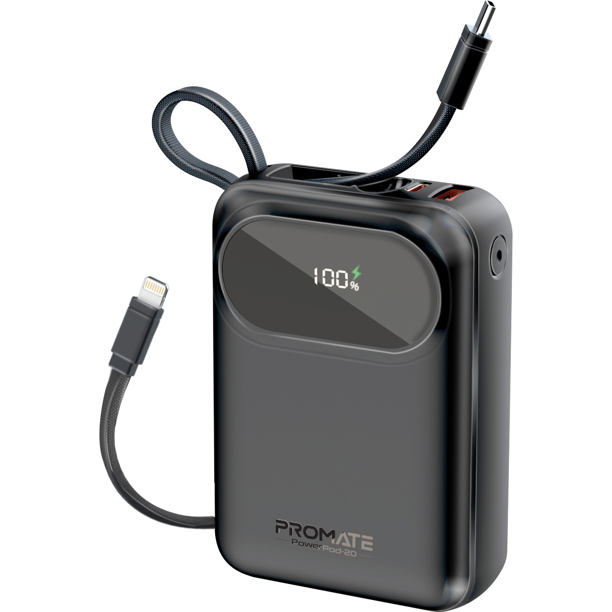 Повербанк PROMATE PowerPod-20 35W 20000mAh Black