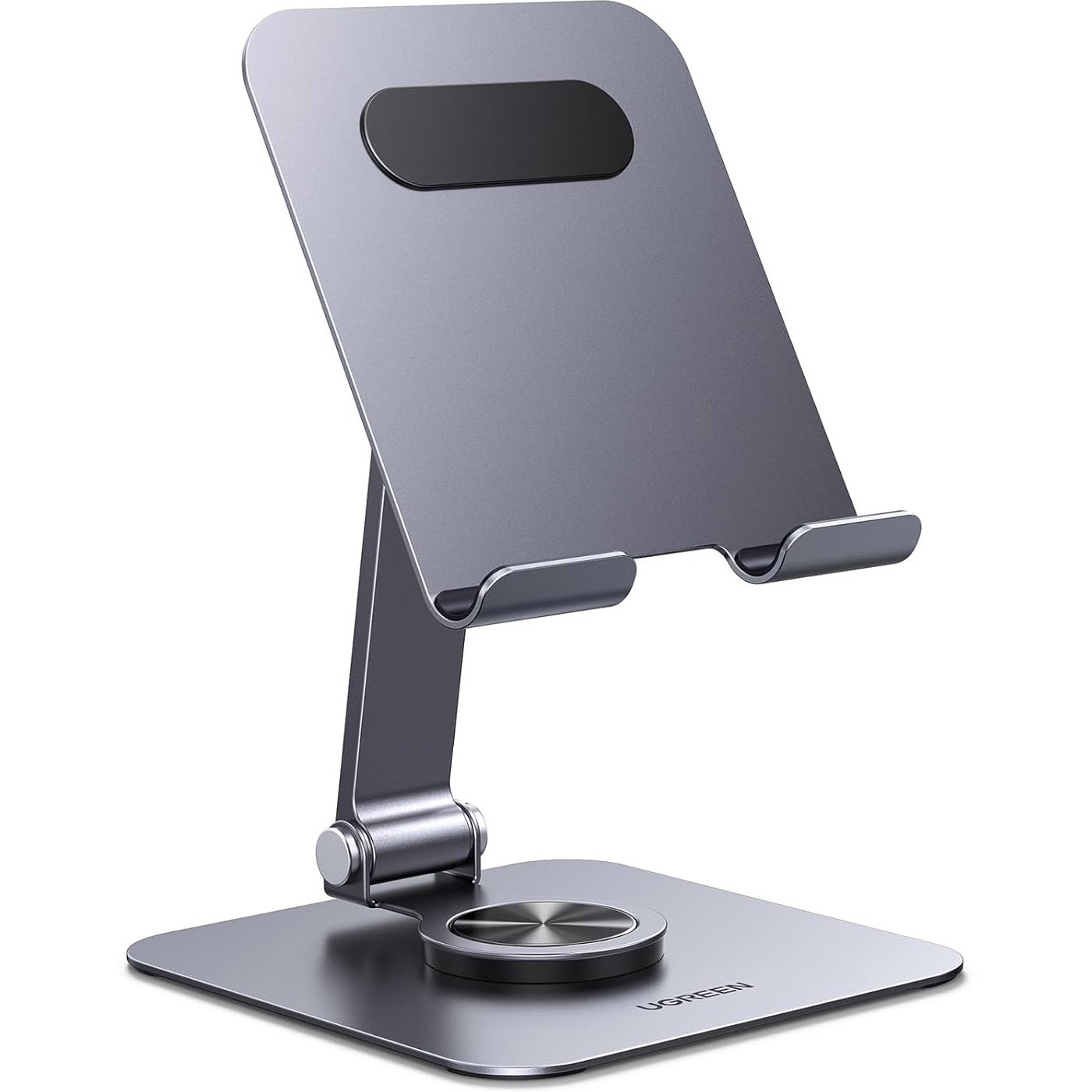 Підставка для смартфона/планшета UGREEN LP891 Aluminum 360 Rotating Tablet Stand Gray (45860)