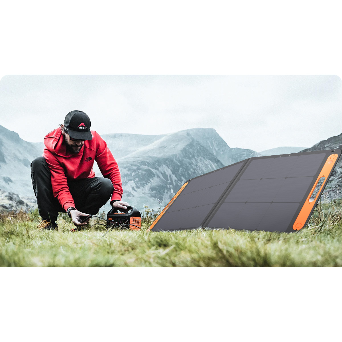 Портативна сонячна панель JACKERY SolarSaga 100W (21-0002-000059)