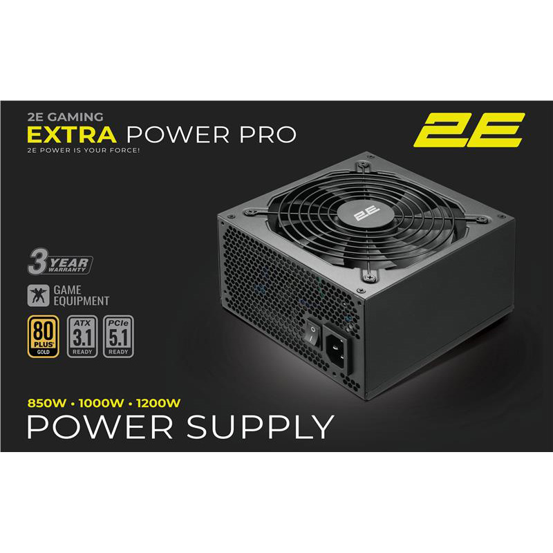 Блок живлення 1200W 2E GAMING Extra Power Pro EP1200GMII (2E-EP1200GMII-140)
