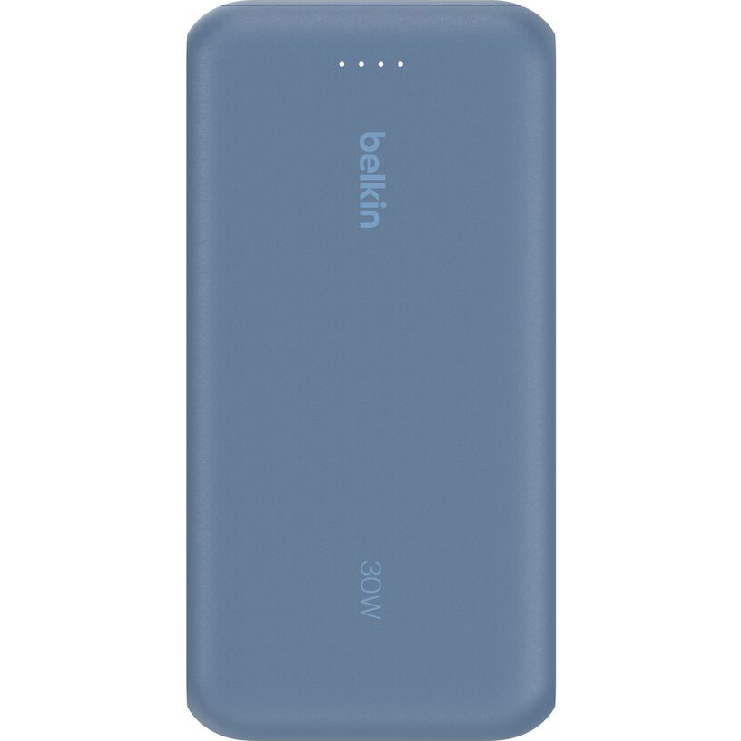 Повербанк BELKIN BoostCharge w/Integrated USB-C Cable 30W 20000mAh Blue (BPB024HQBL)