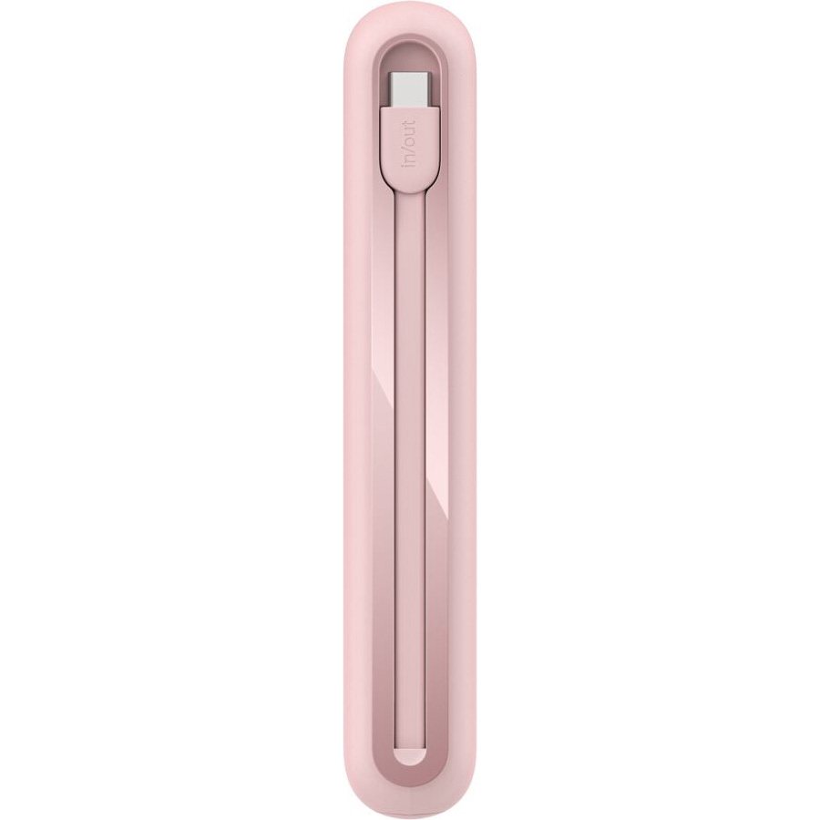 Повербанк BELKIN BoostCharge w/Integrated USB-C Cable 30W 20000mAh Pink (BPB024HQPK)