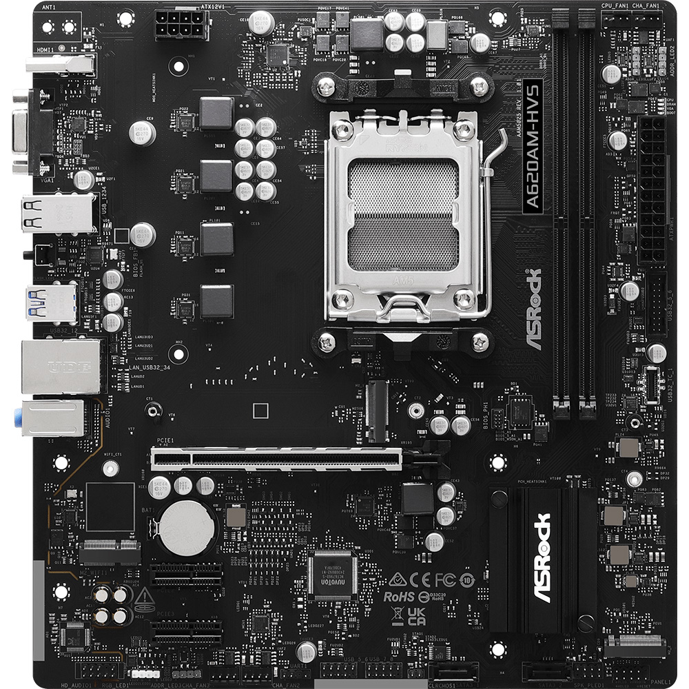 Материнская плата ASROCK A620AM-HVS