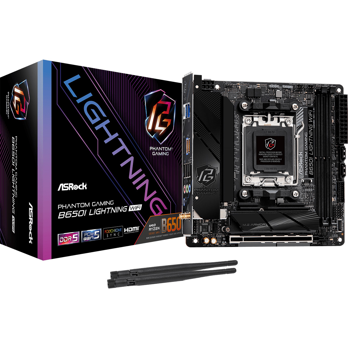 Материнская плата ASROCK B650I Lightning WiFi