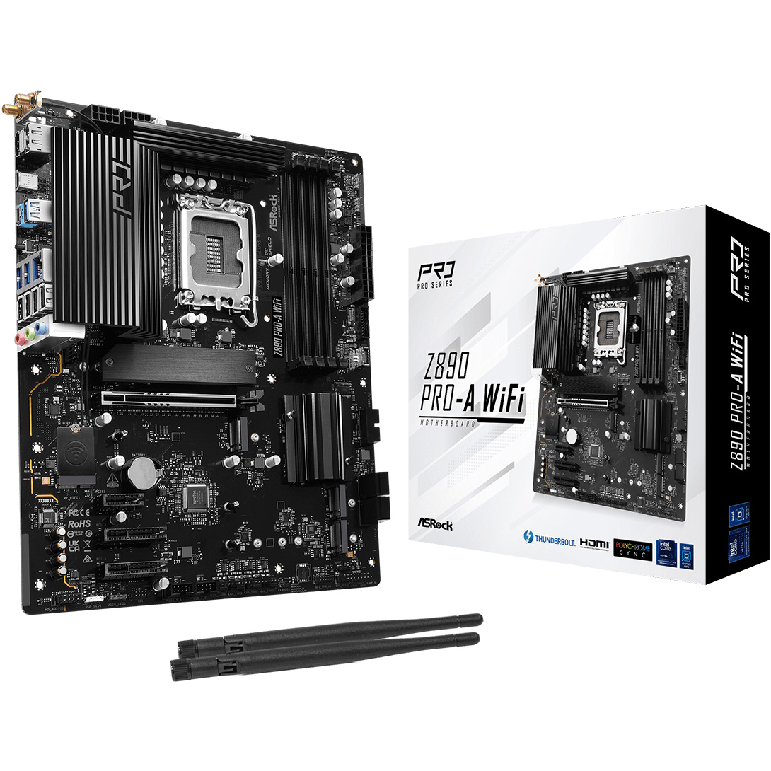 Материнская плата ASROCK Z890 Pro-A WiFi