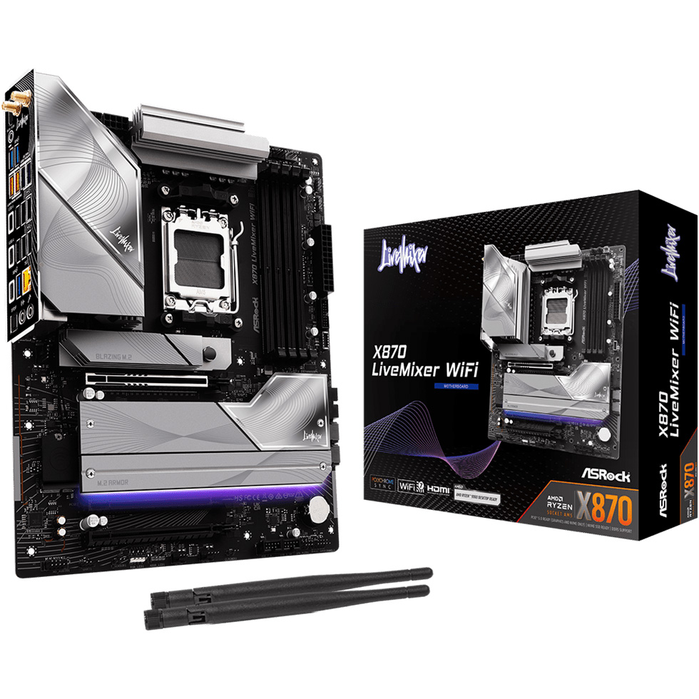 Материнская плата ASROCK X870 LiveMixer WiFi