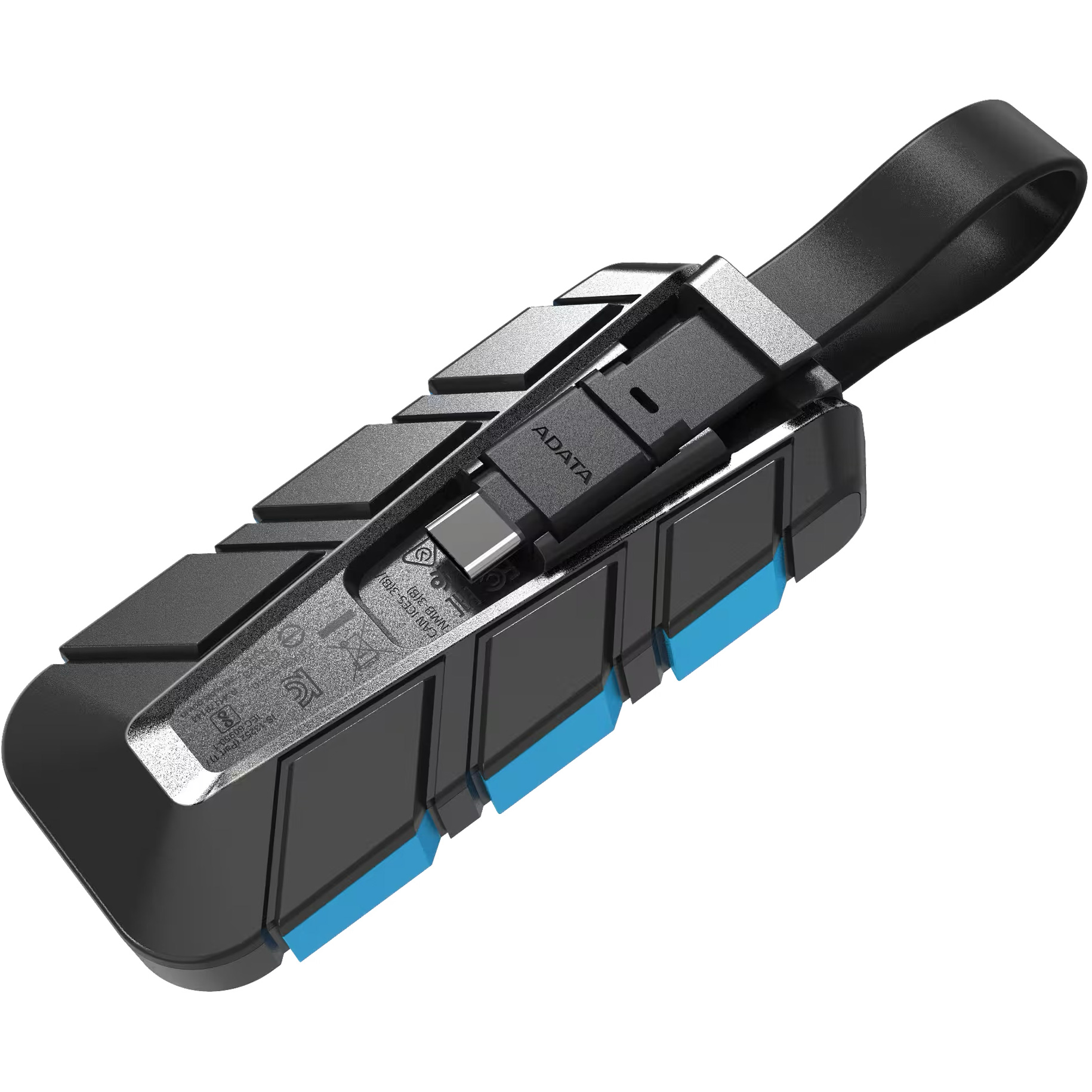 Портативний SSD диск ADATA SC740 500GB USB3.2 Gen2 Blue (SC740-500G-CBU)