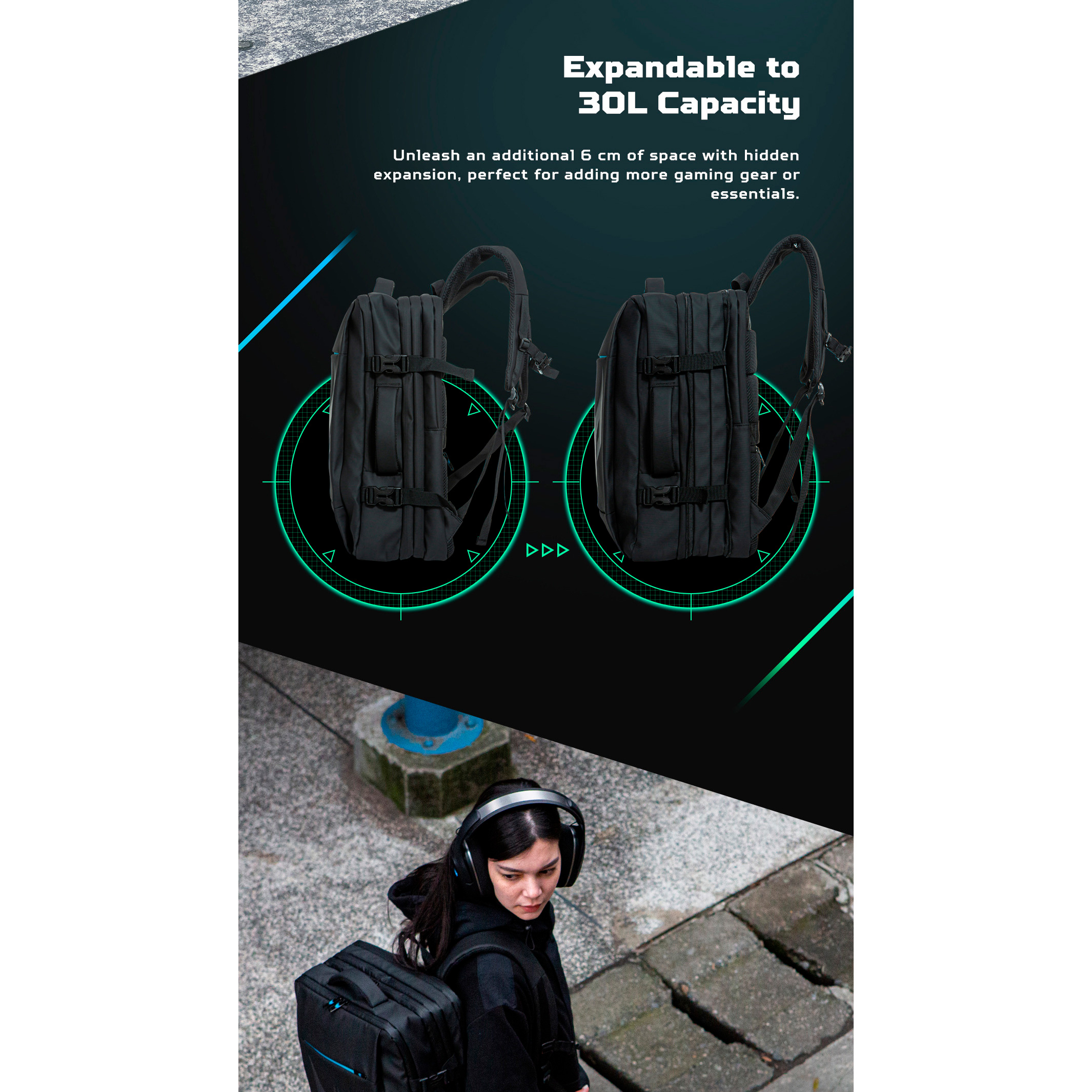 Рюкзак ACER Predator Robust (GP.BAG11.082)