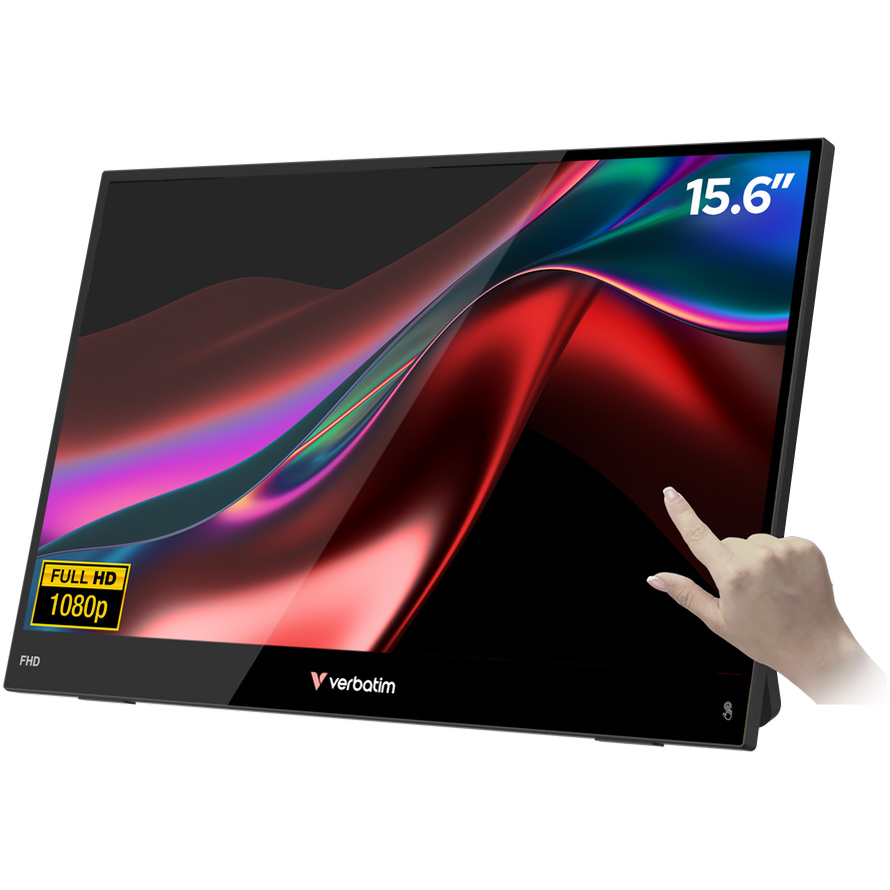 Портативний монітор 15.6" VERBATIM Portable Touchscreen Monitor Light Series 15.6''
