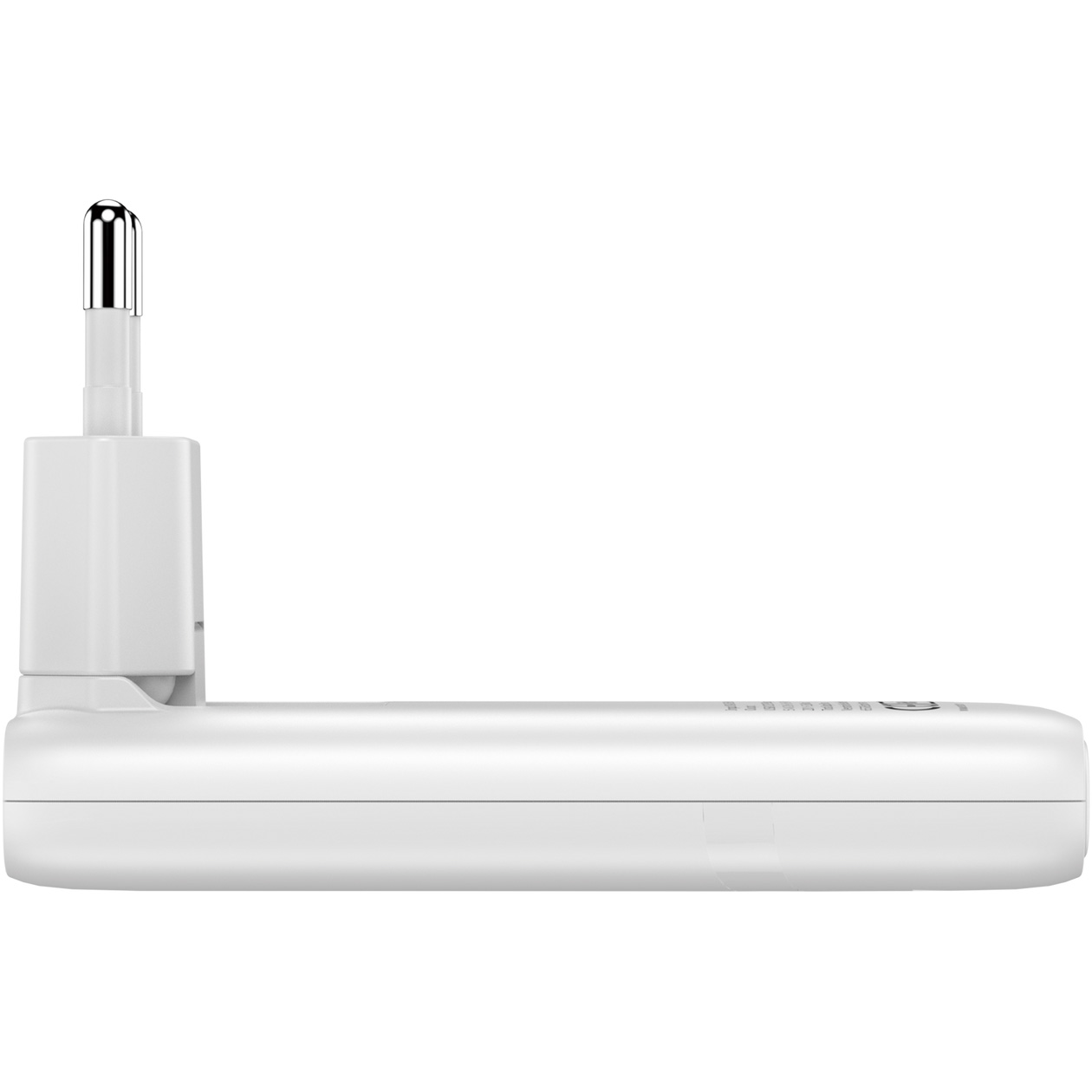 Зарядний пристрій VERBATIM Fold 'n' Go GaN 65W 2xUSB-C, PD3.0 White