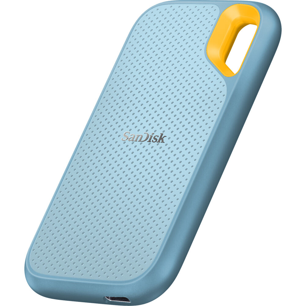 Портативний SSD диск SANDISK Extreme v2 2TB USB3.2 Gen2 Sky Blue (SDSSDE61-2T00-G25B)