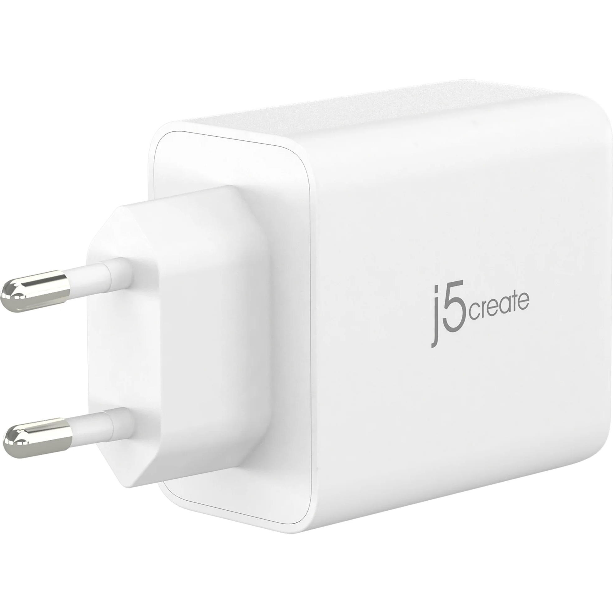 Зарядний пристрій J5CREATE 65W GaN USB-C 3-Port Charger White