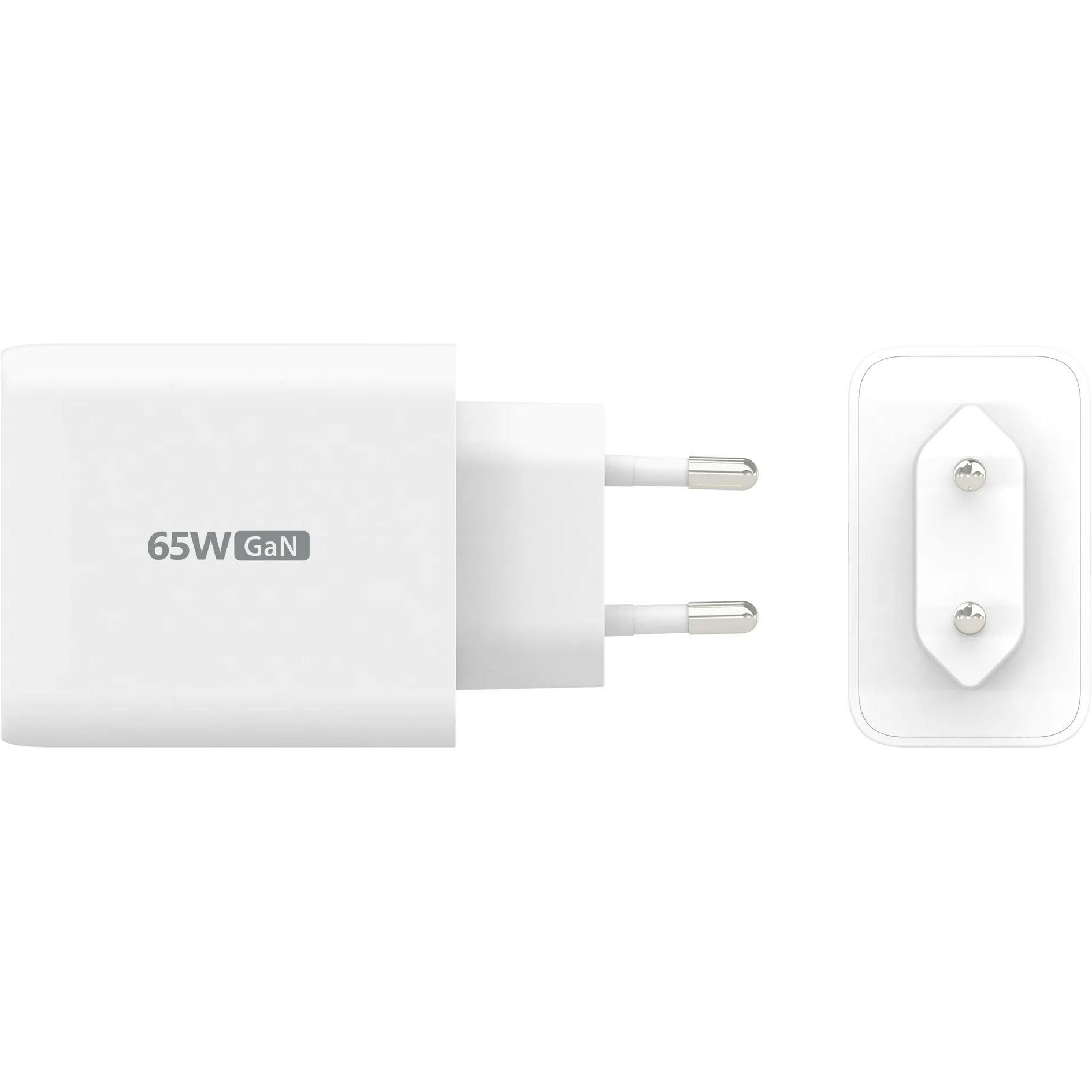Зарядний пристрій J5CREATE 65W GaN USB-C 3-Port Charger White