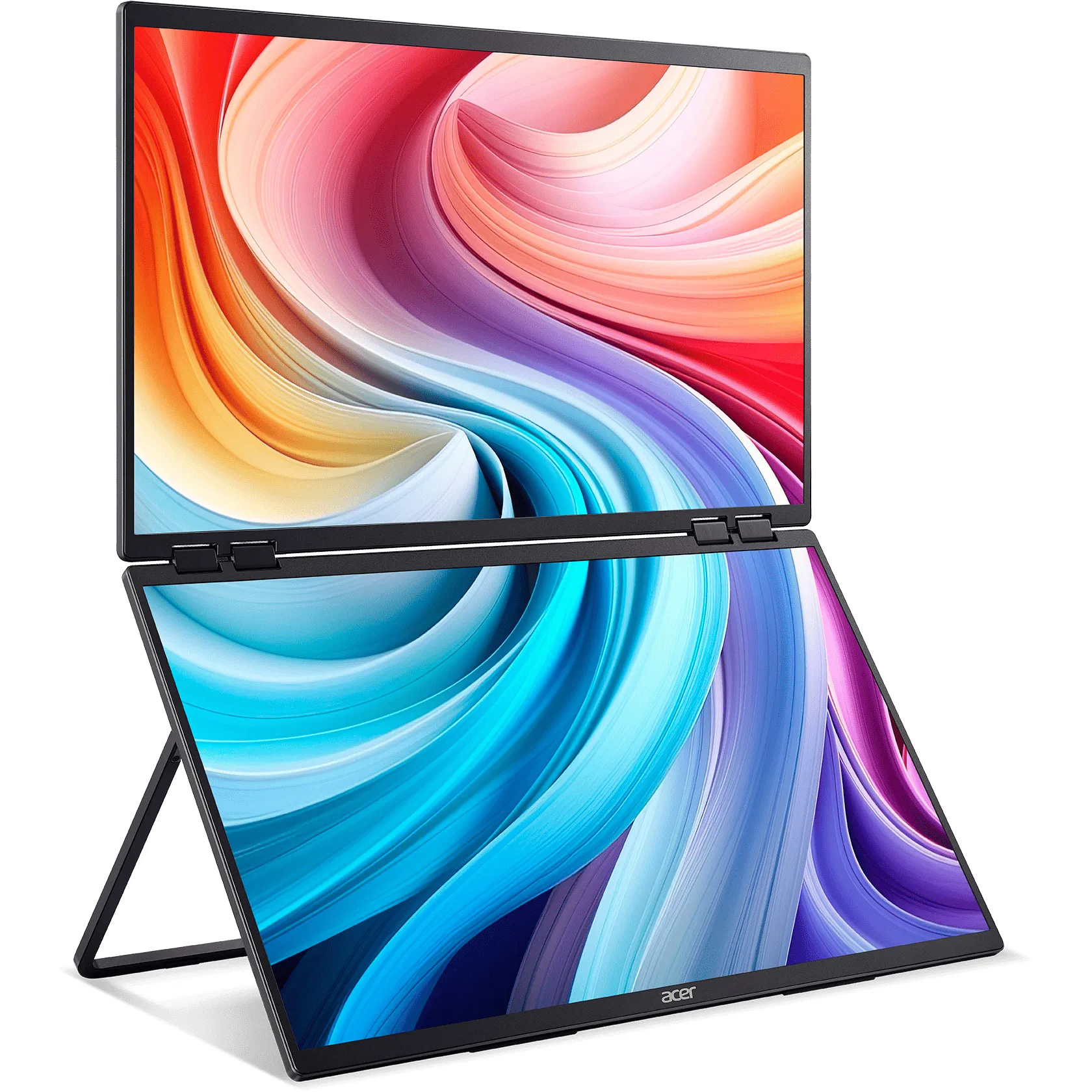 Портативний монітор 23.8" ACER Dual Portable PD243YEbmiuux (UM.QP3EE.E01)