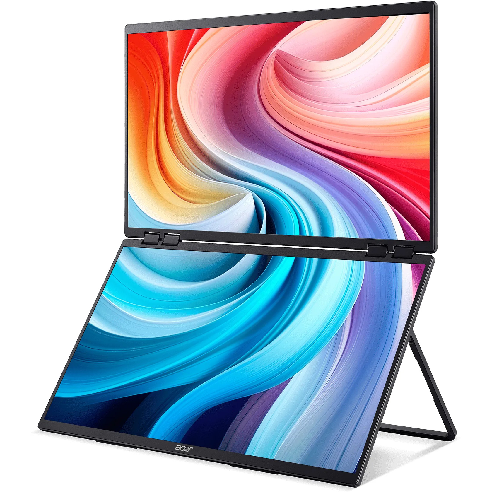 Портативний монітор 23.8" ACER Dual Portable PD243YEbmiuux (UM.QP3EE.E01)