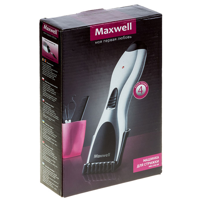 Машинка для стрижки волосся MAXWELL MW-2103 SR
