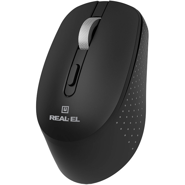Миша REAL-EL RM-380 Wireless Black (EL123200057)