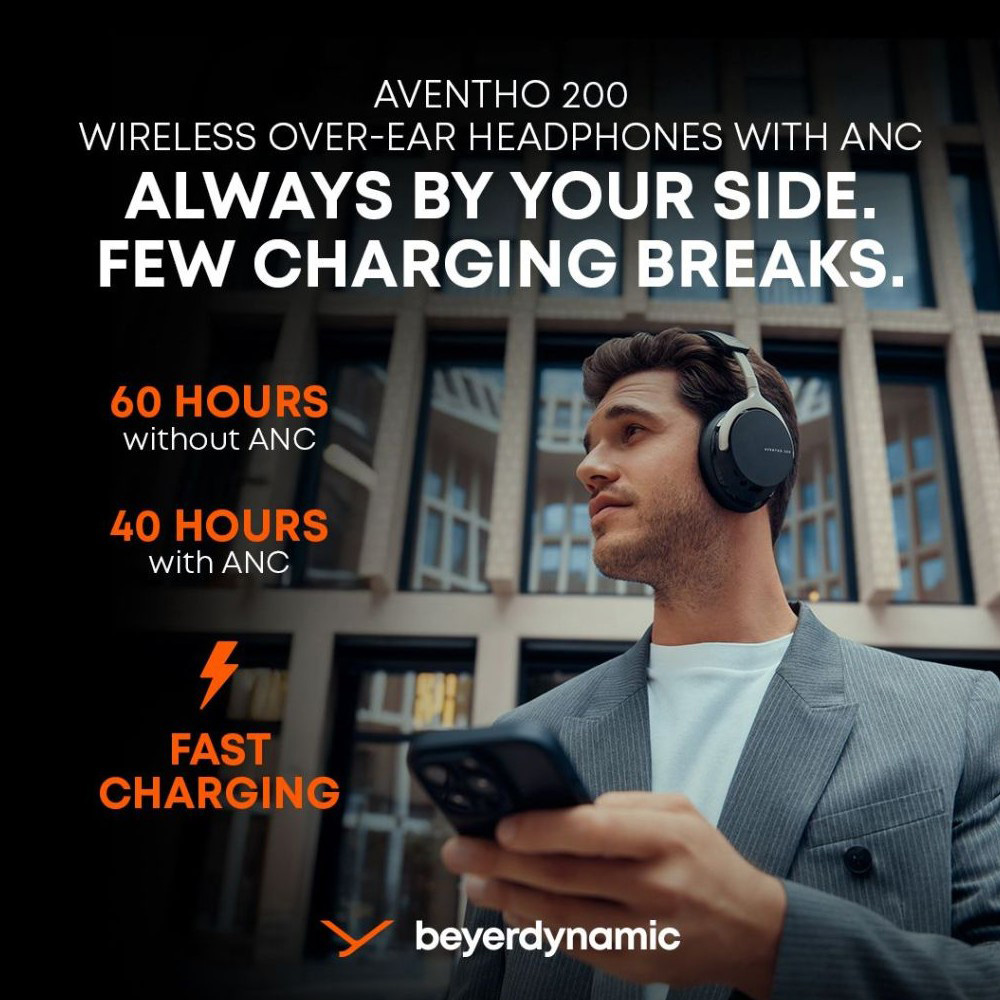 Наушники BEYERDYNAMIC Aventho 200 Black (1001614)
