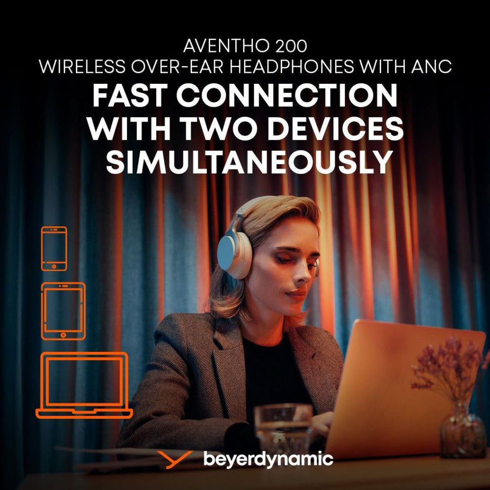 Наушники BEYERDYNAMIC Aventho 200 Nordic Gray (1001622)