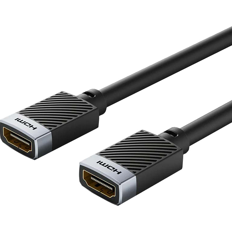 Кабель-подовжувач CABLETIME 4K 60Hz HDMI v2.0 0.5м Black/Gray (CH26E)