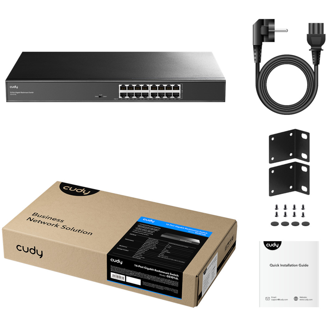 Коммутатор CUDY GS1016L