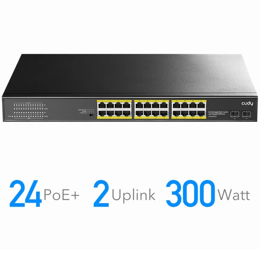 Коммутатор CUDY GS1028PS2