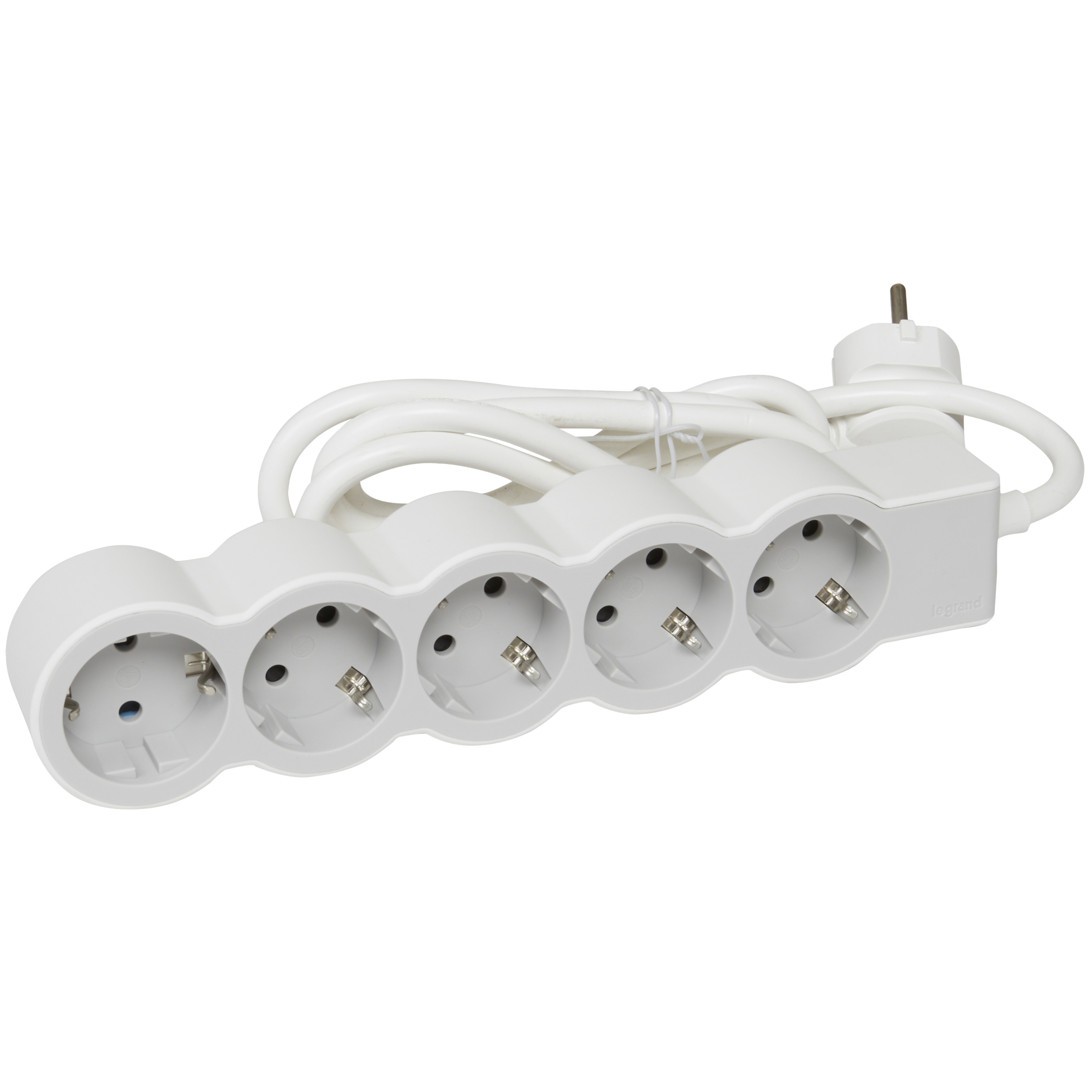 Подовжувач LEGRAND Standard 5x2K+3 White, 5 розеток, 3м (694563)