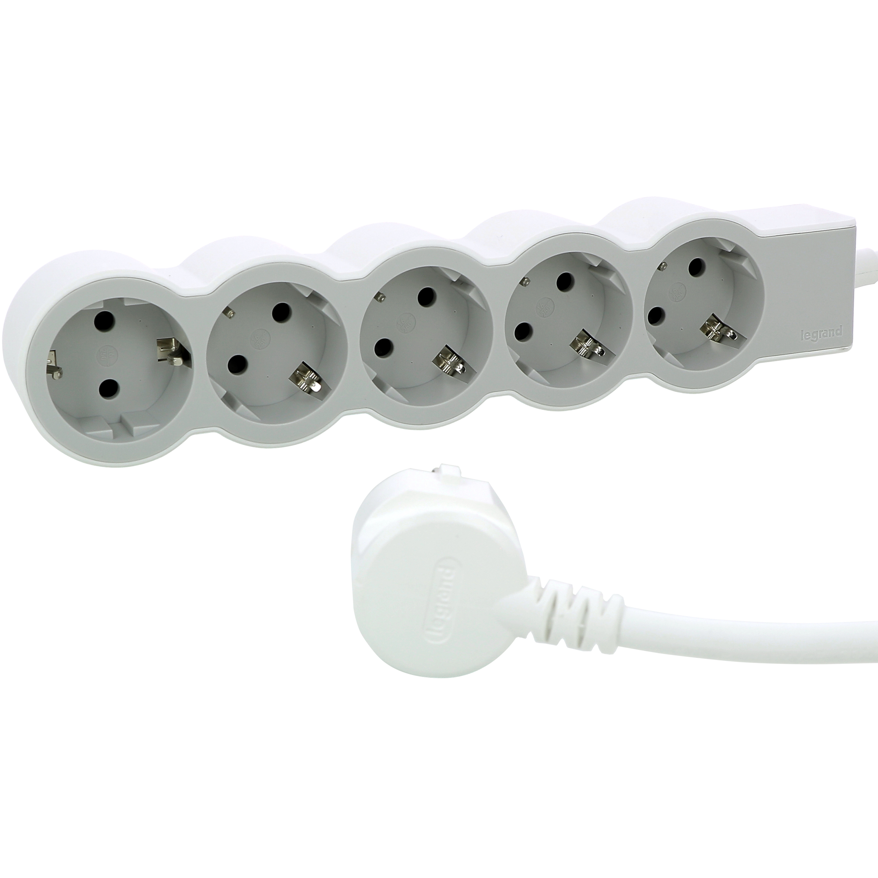 Подовжувач LEGRAND Standard 5x2K+3 White, 5 розеток, 3м (694563)