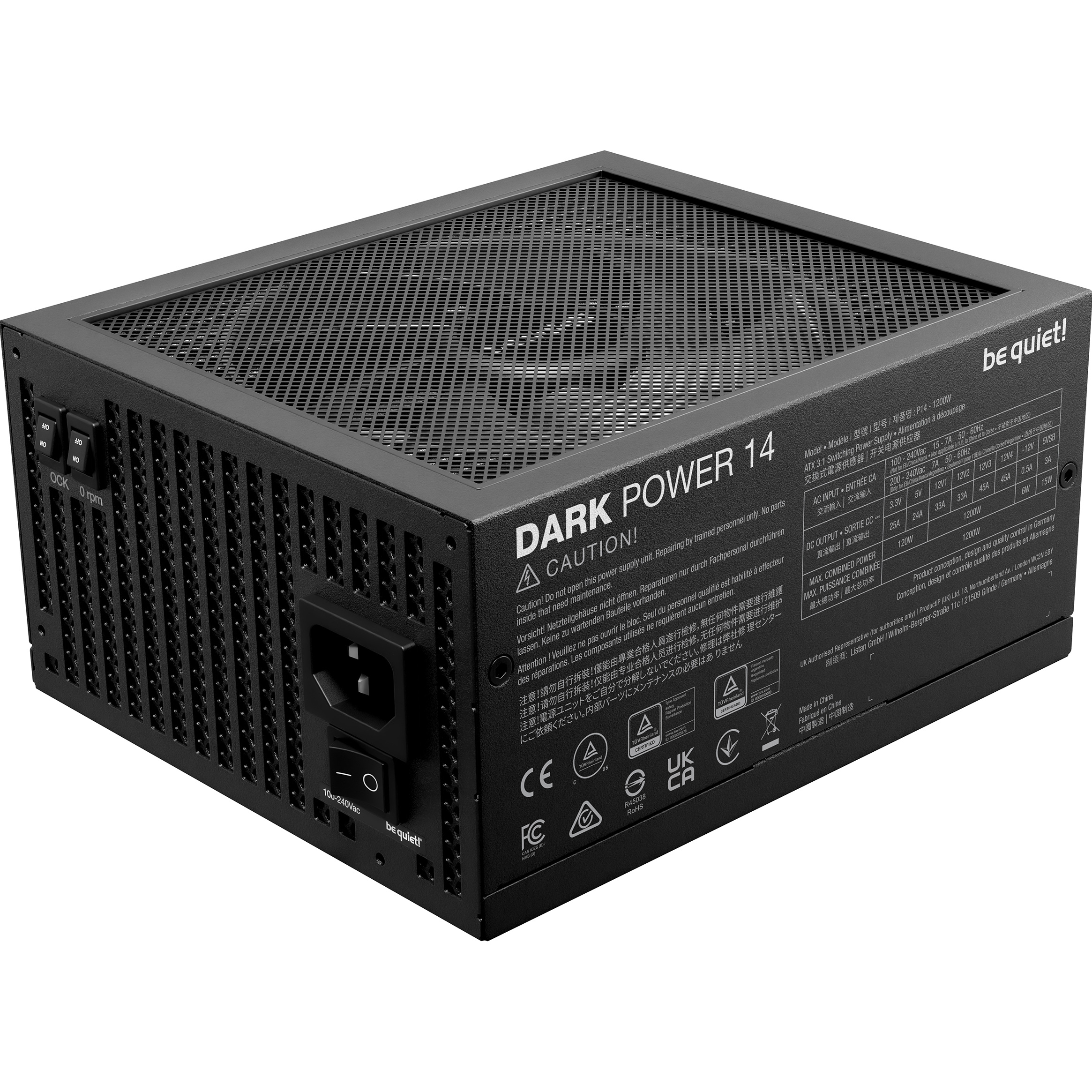 Блок живлення 1200W BE QUIET! Dark Power 14 (BP021EU)