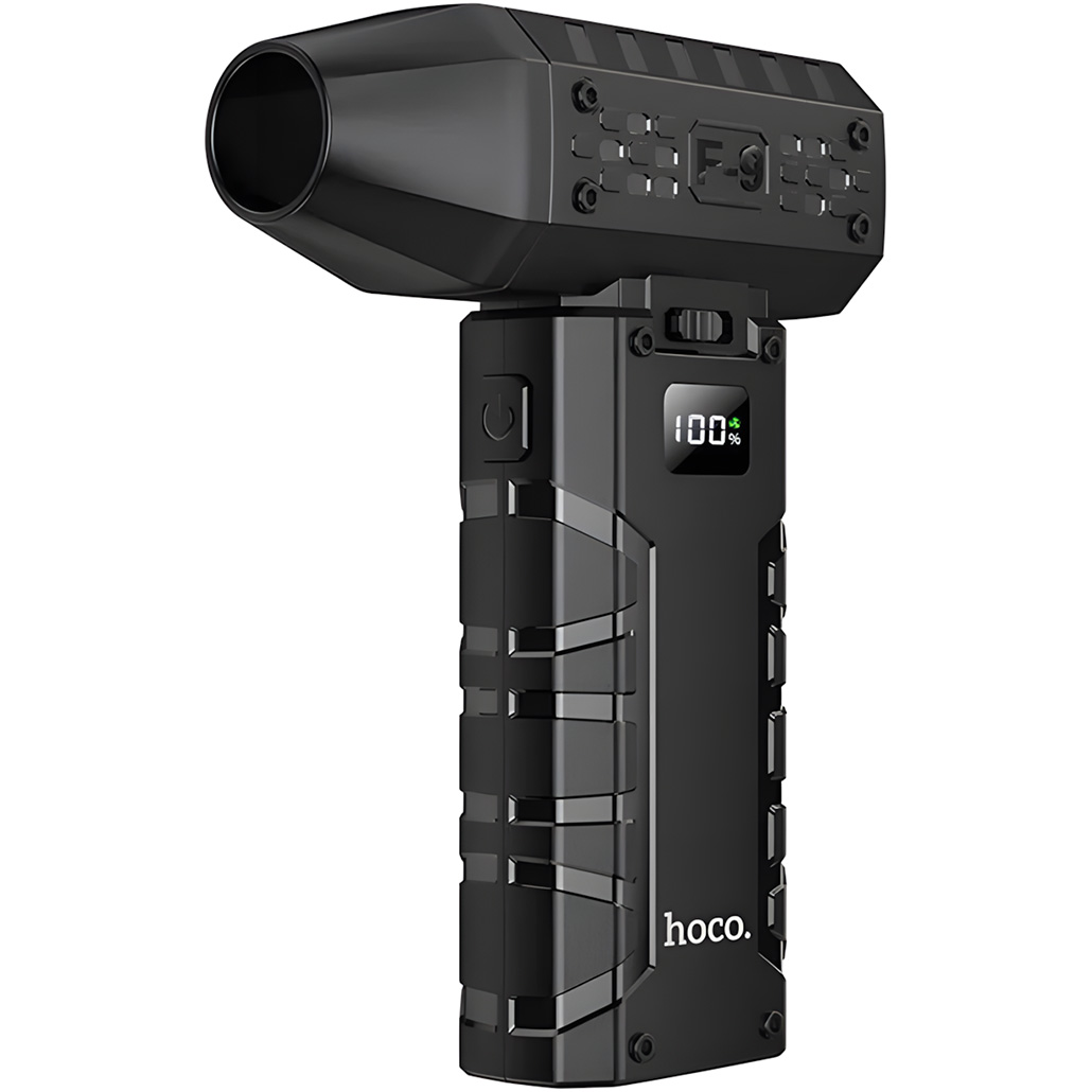 Портативний турбовентилятор HOCO HX67 Force Fan Black